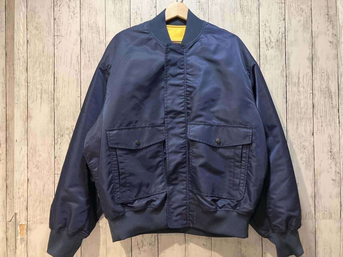 タグ付き】ONITSUKA TIGER オニツカタイガー BOMBER JACKET ボンバー 