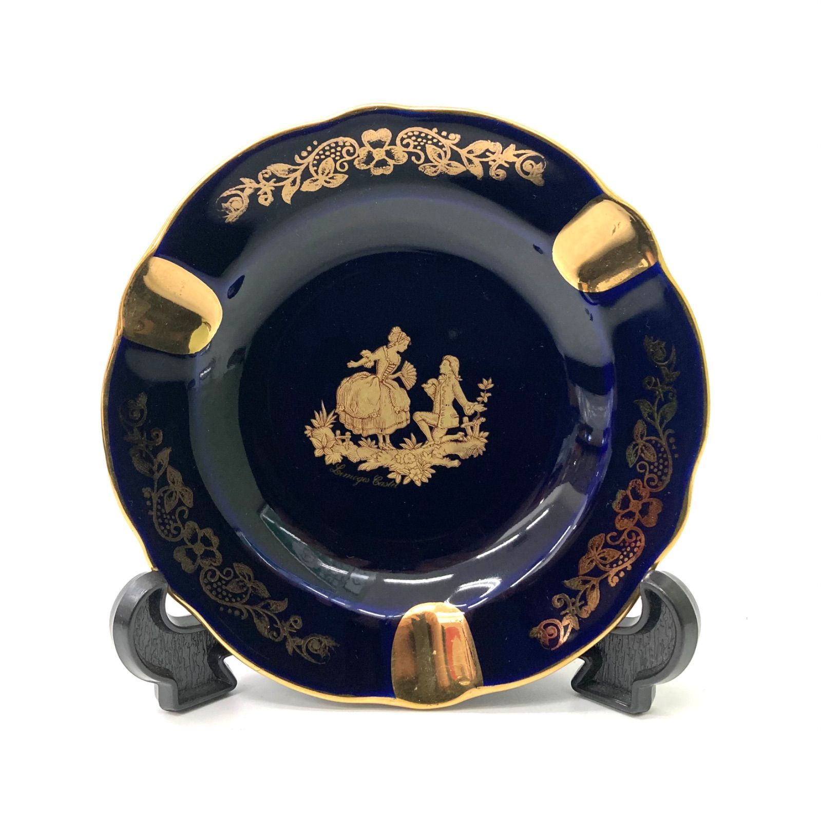 Limoges Castel】リモージュキャッスル 飾り皿 22K 金彩細工