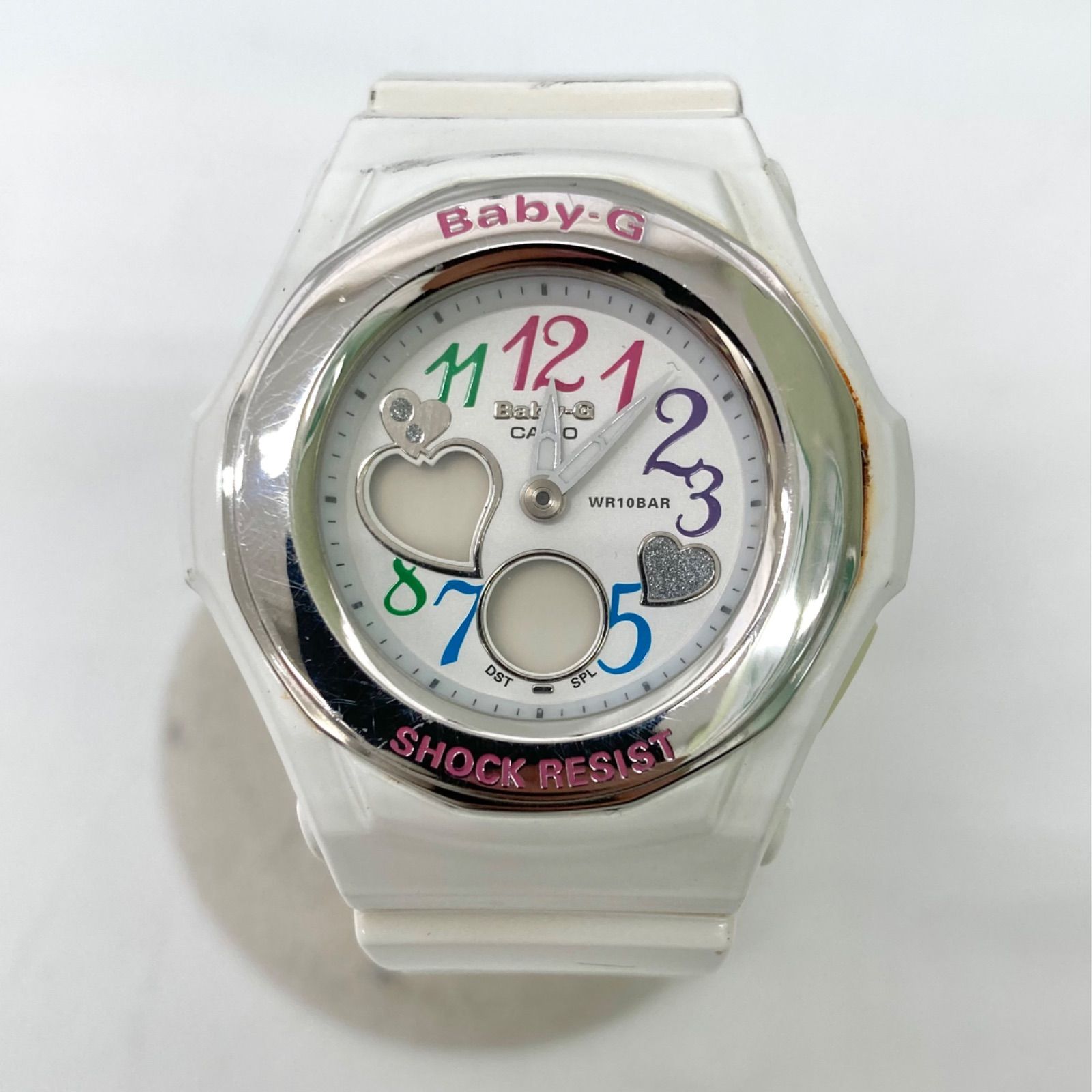 Baby-G】ベビージー BGA-101-7B2JF レディース ホワイト系 ジャンク品 