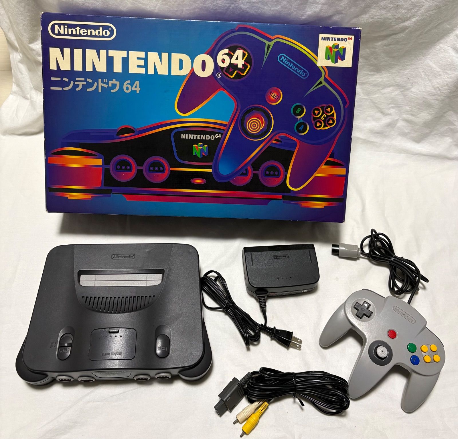 NINTENDO64 ニンテンドー64 外箱付き 一式 - メルカリ