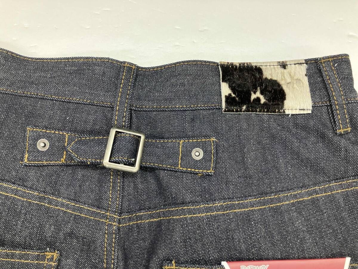 BADWAY バッドウェイ Classic Studs Denim Pants スタッズデニム 4