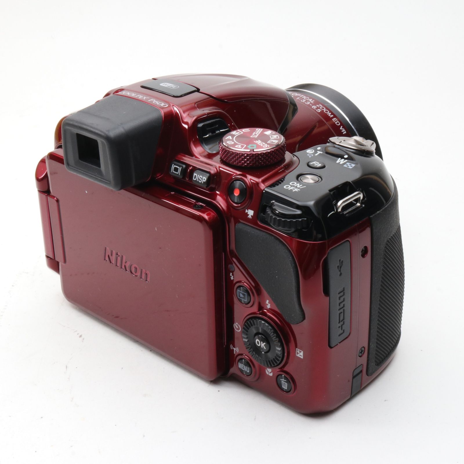 Nikon COOLPIX P600 レッド P600RD デジタルカメラ ニコン