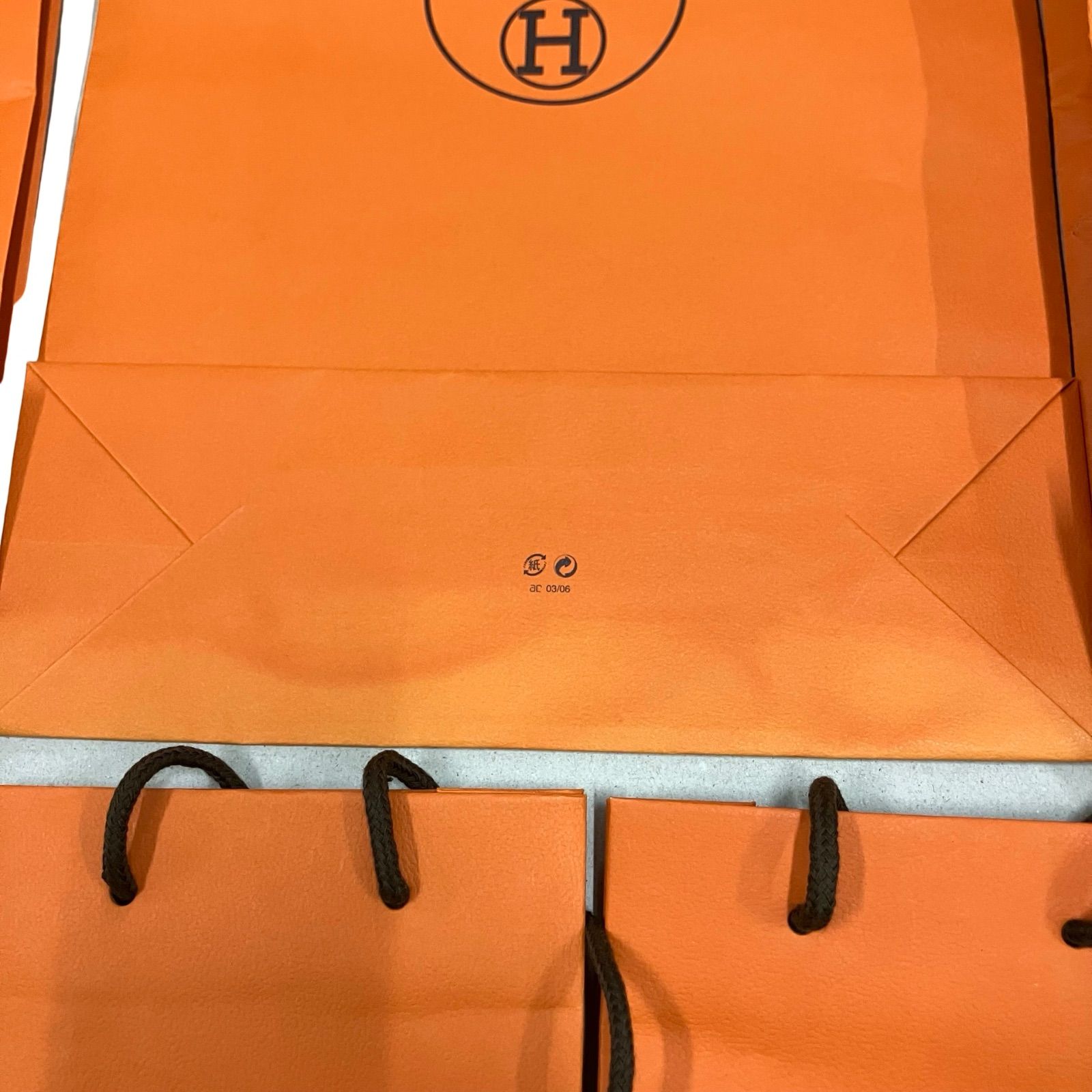 HERMES エルメス 紙袋 15枚セット ショップ袋 ショッパー【Z1778
