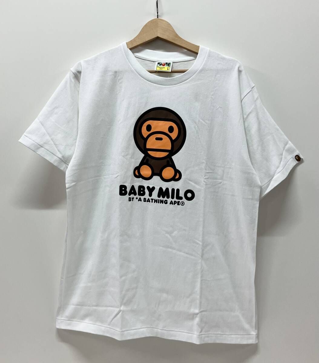 A BATHING APE ア・ベイシング・エイプ 半袖Tシャツ BABY MILO