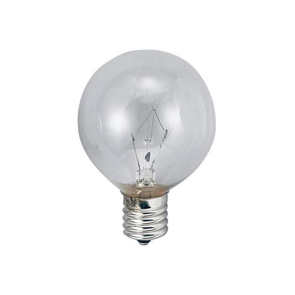 (まとめ)YAZAWA ベビーボール球 G50 E17 60W クリア G501760C〔×20セット〕