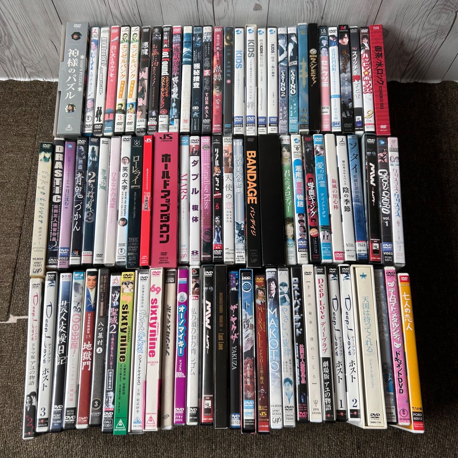 DVDセット 邦画 大量85枚以上｜名作・話題作詰め合わせ｜映画動作良好