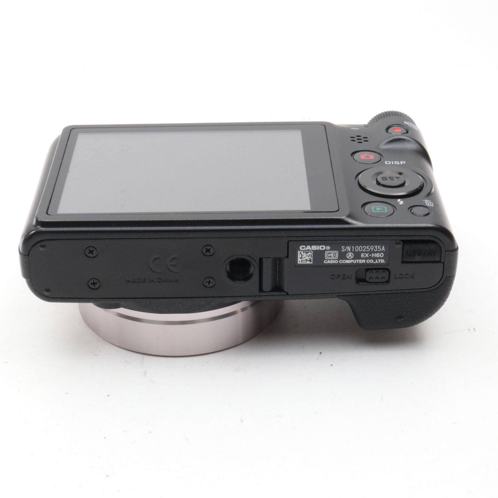 CASIO EXILIM EX-H60 ブラック デジカメ カシオ デジタルカメラ - メルカリ