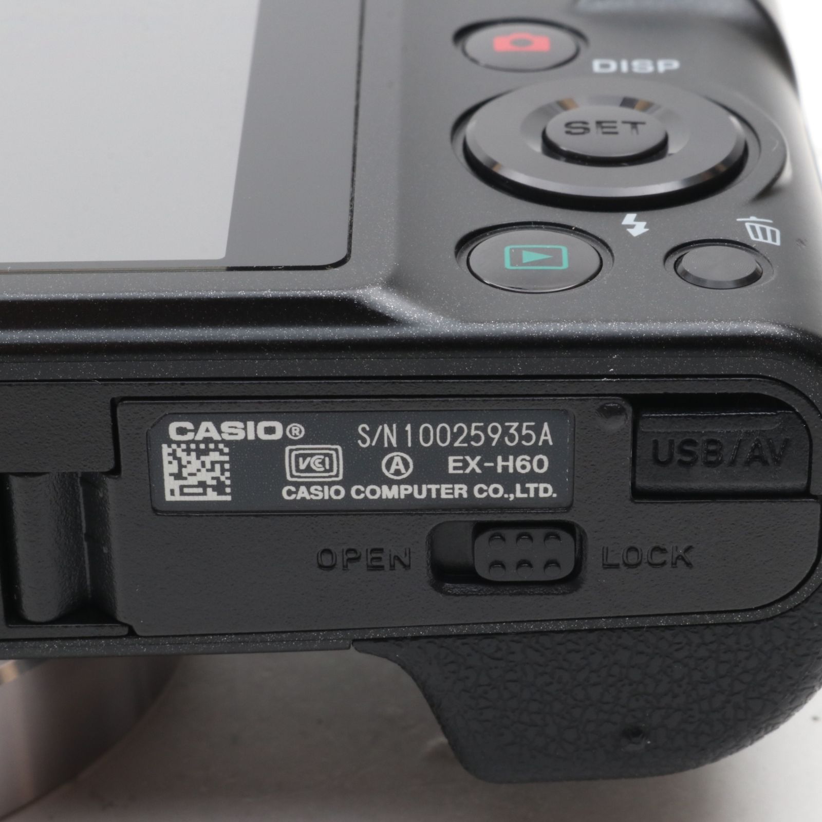 CASIO EXILIM EX-H60 ブラック デジカメ カシオ デジタルカメラ - メルカリ