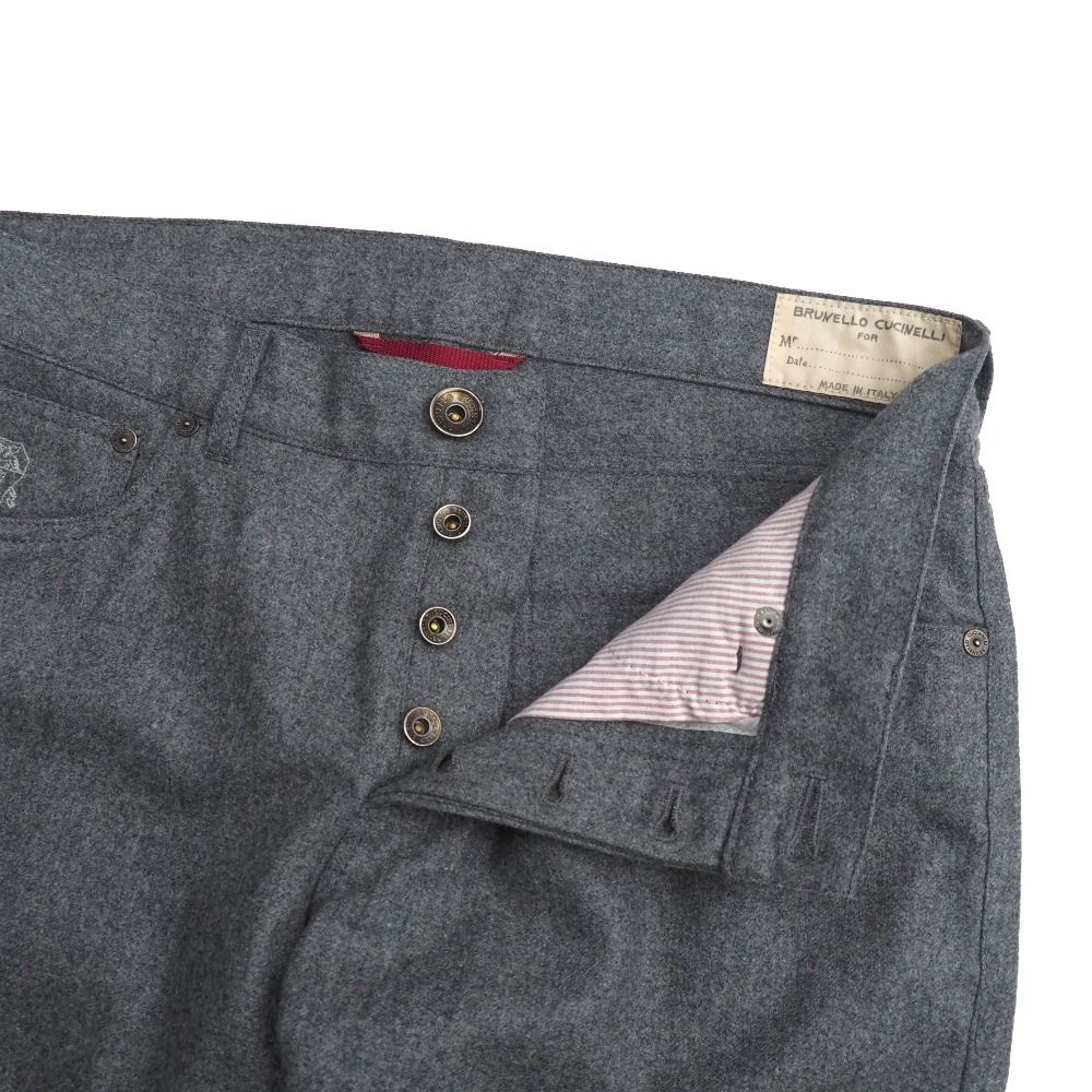 Brunello Cucinelli ブルネロクチネリ パンツ サイズ46 ウール