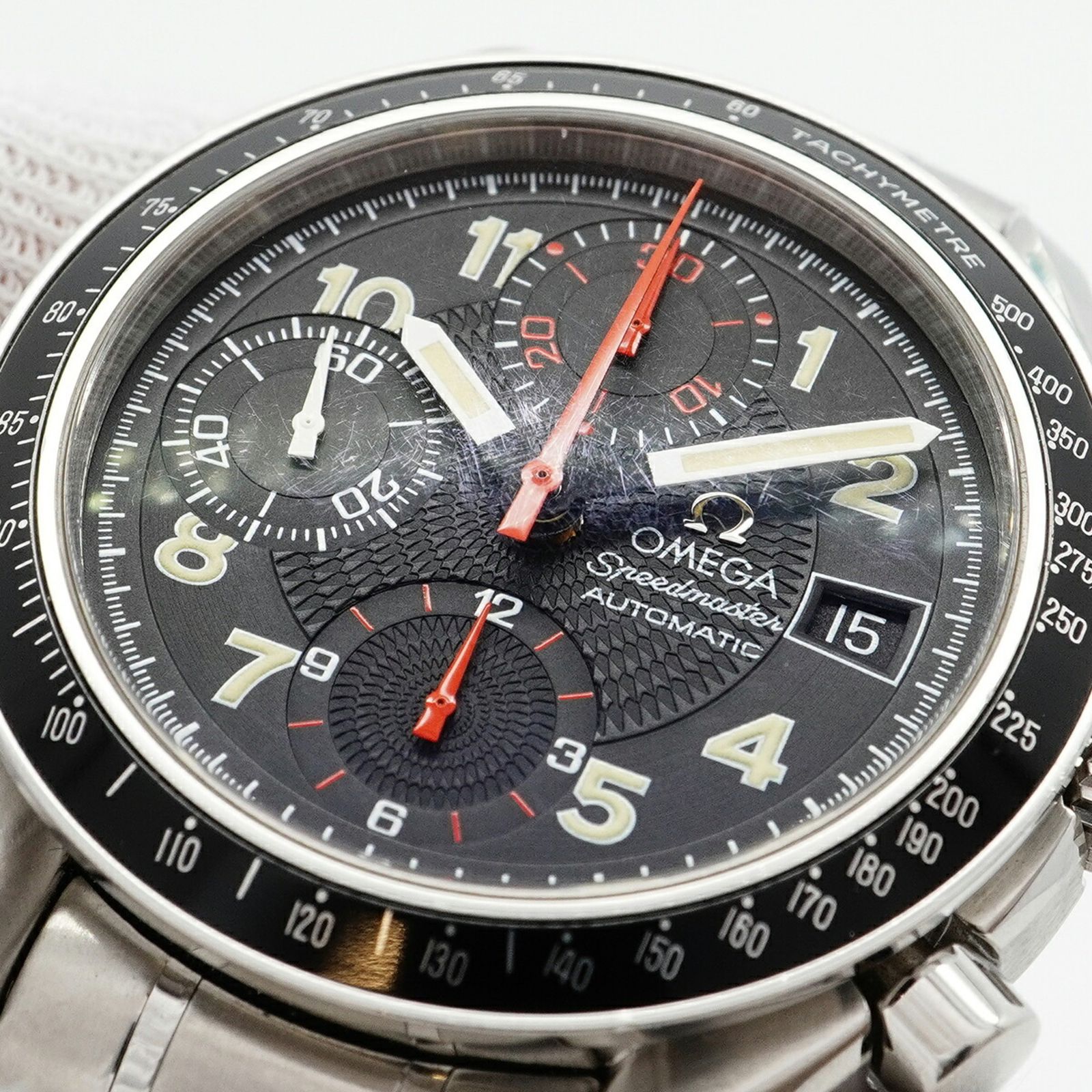 黒文字盤腕時計 メンズ