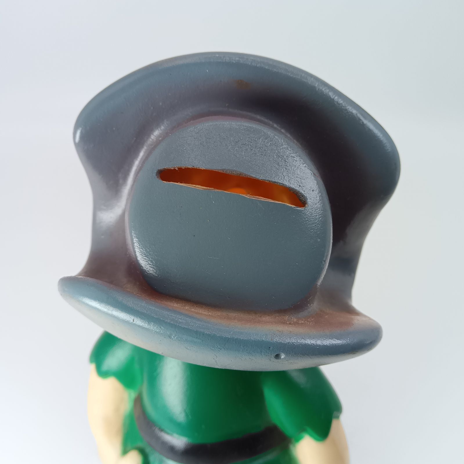 激レア 1970's ジーンラフーテ ビンテージ 貯金箱 アドバタイジング 裏