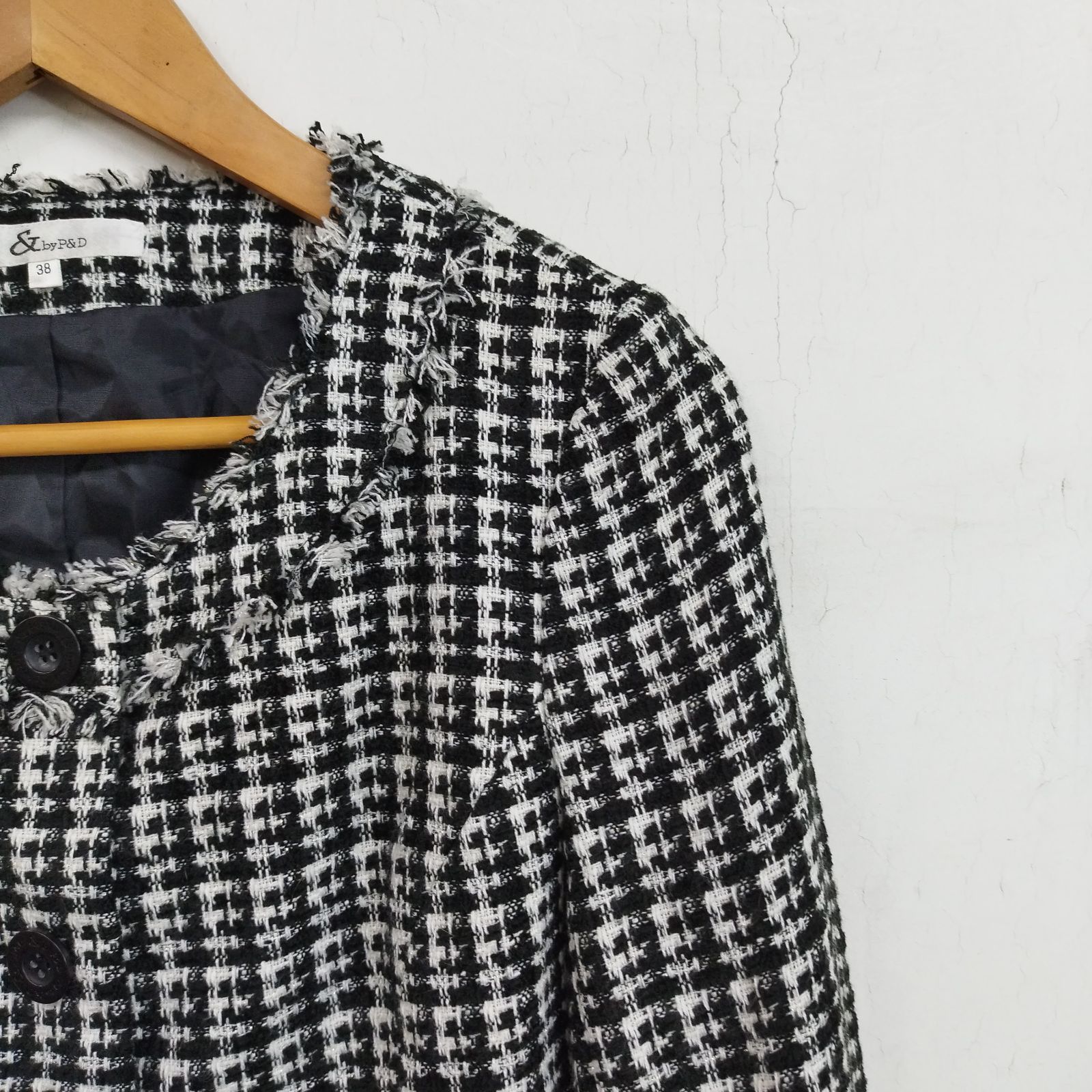 &byP&D ピンキーアンドダイアン ツイード セットアップ セットアップ