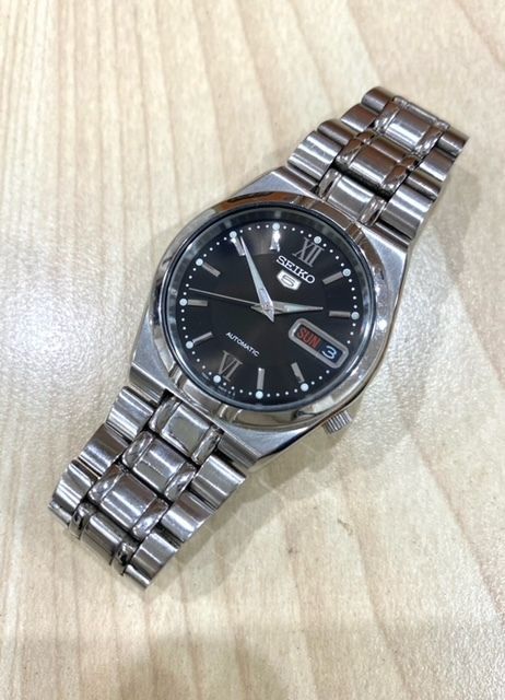 稼働品 SEIKO 5 セイコー 7S26-01V0 AT automatic 自動巻 オートマ 裏