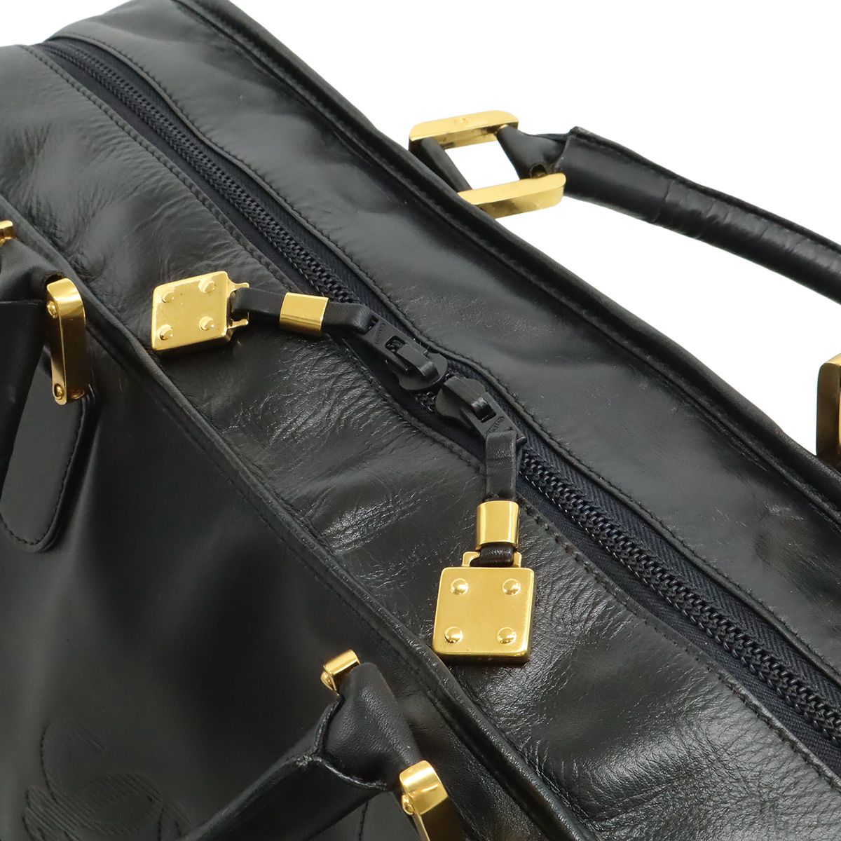 LOEWE ロエベ アマソナ50 アナグラム ボストンバッグ トラベルバッグ