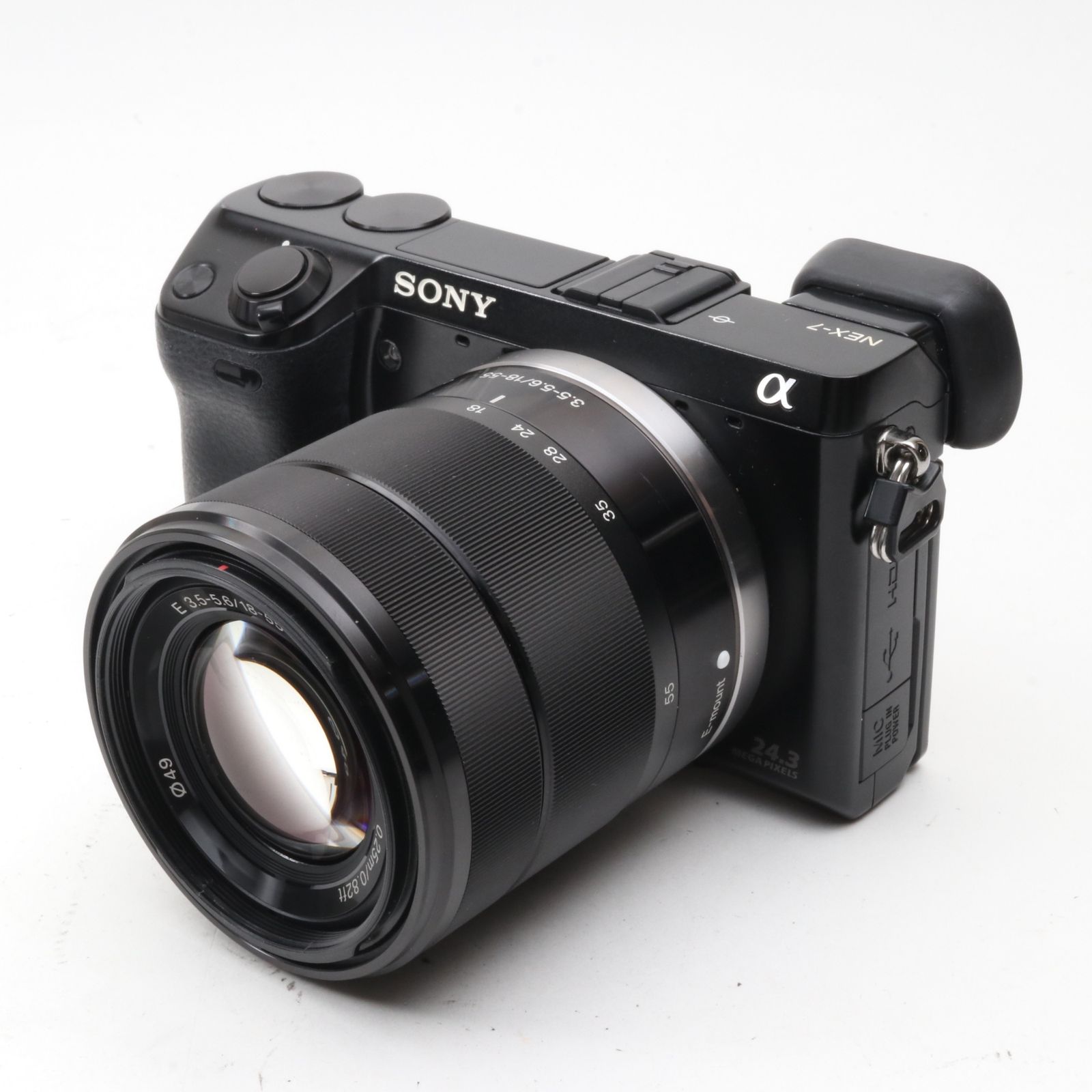 ソニー SONY ミラーレス一眼 α NEX-7 ズームレンズキット E18-55mm F3