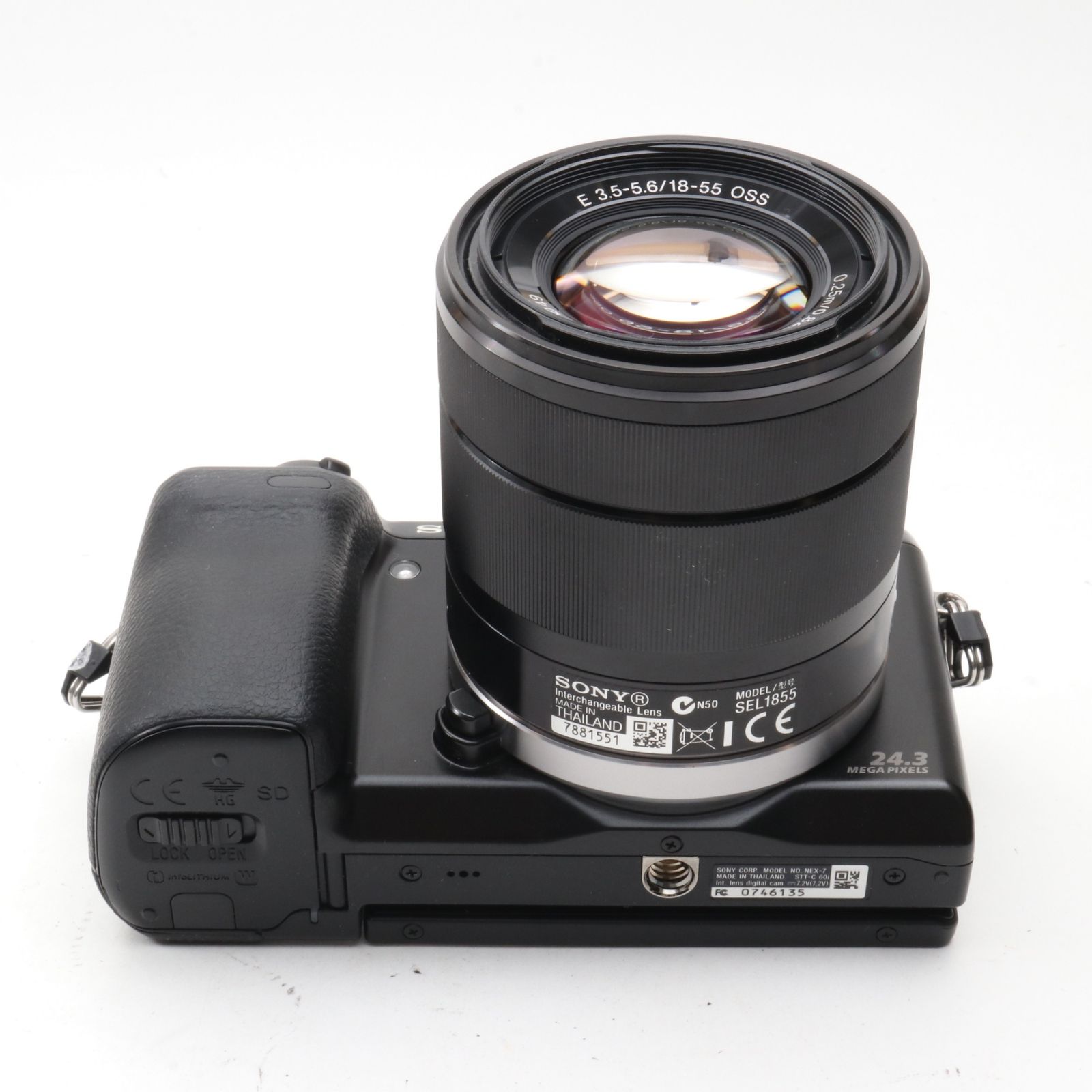 ソニー SONY ミラーレス一眼 α NEX-7 ズームレンズキット E18-55mm F3 