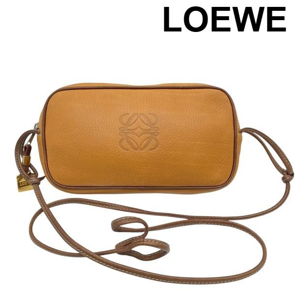 ○ ロエベ LOEWE ショルダーバッグ ヴィンテージ アナグラム ミニ