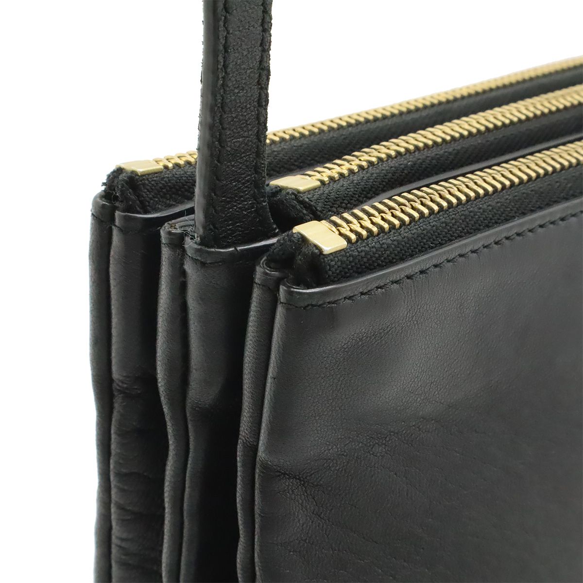 CELINE セリーヌ トリオ ラージ ショルダーバッグ ポシェット 斜め掛け 