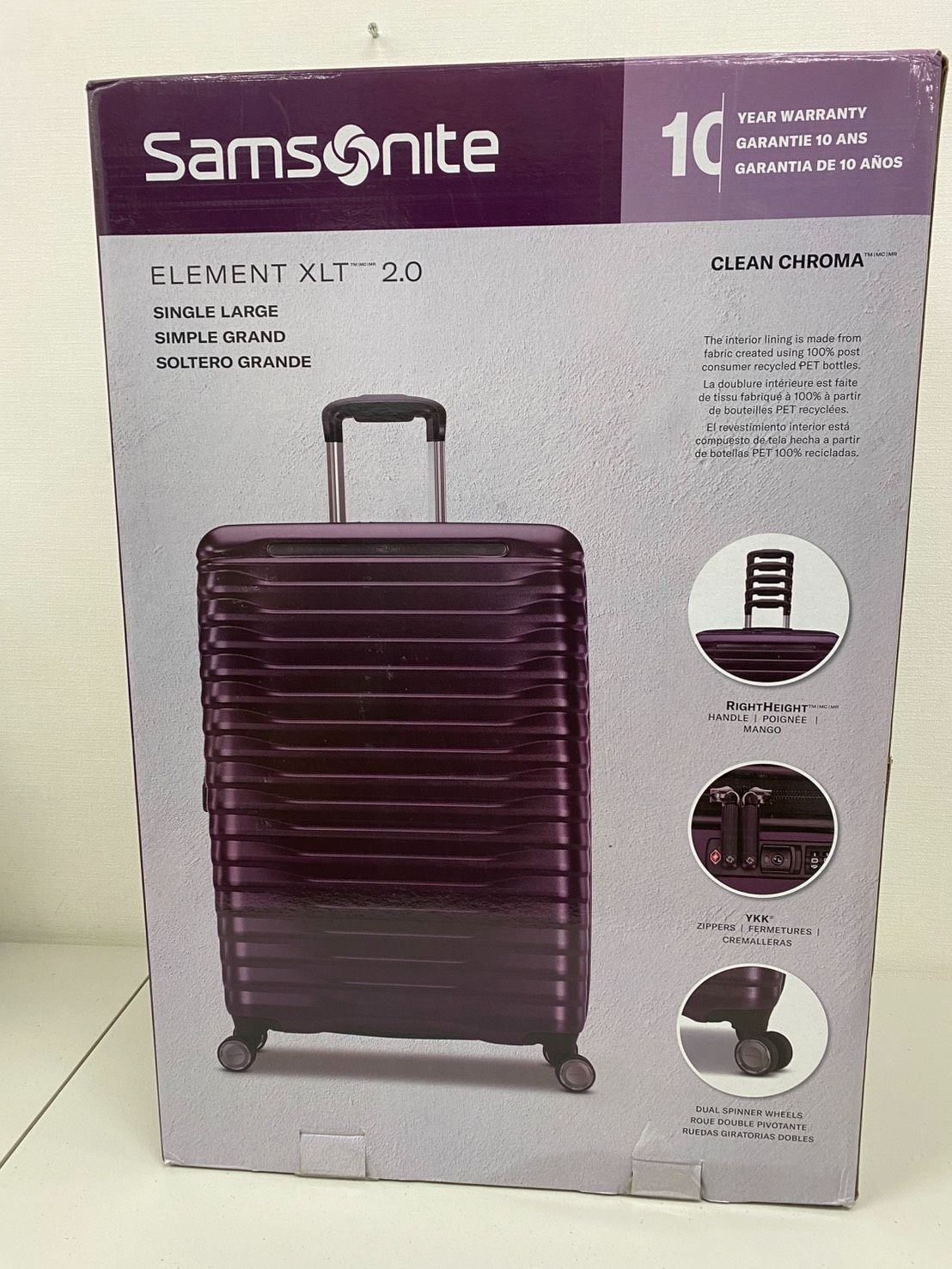 Samsonite エレメントスーツケース 27インチ ブラックベリー サムソナイト エレメントスーツケース 27インチ ブラックベリー