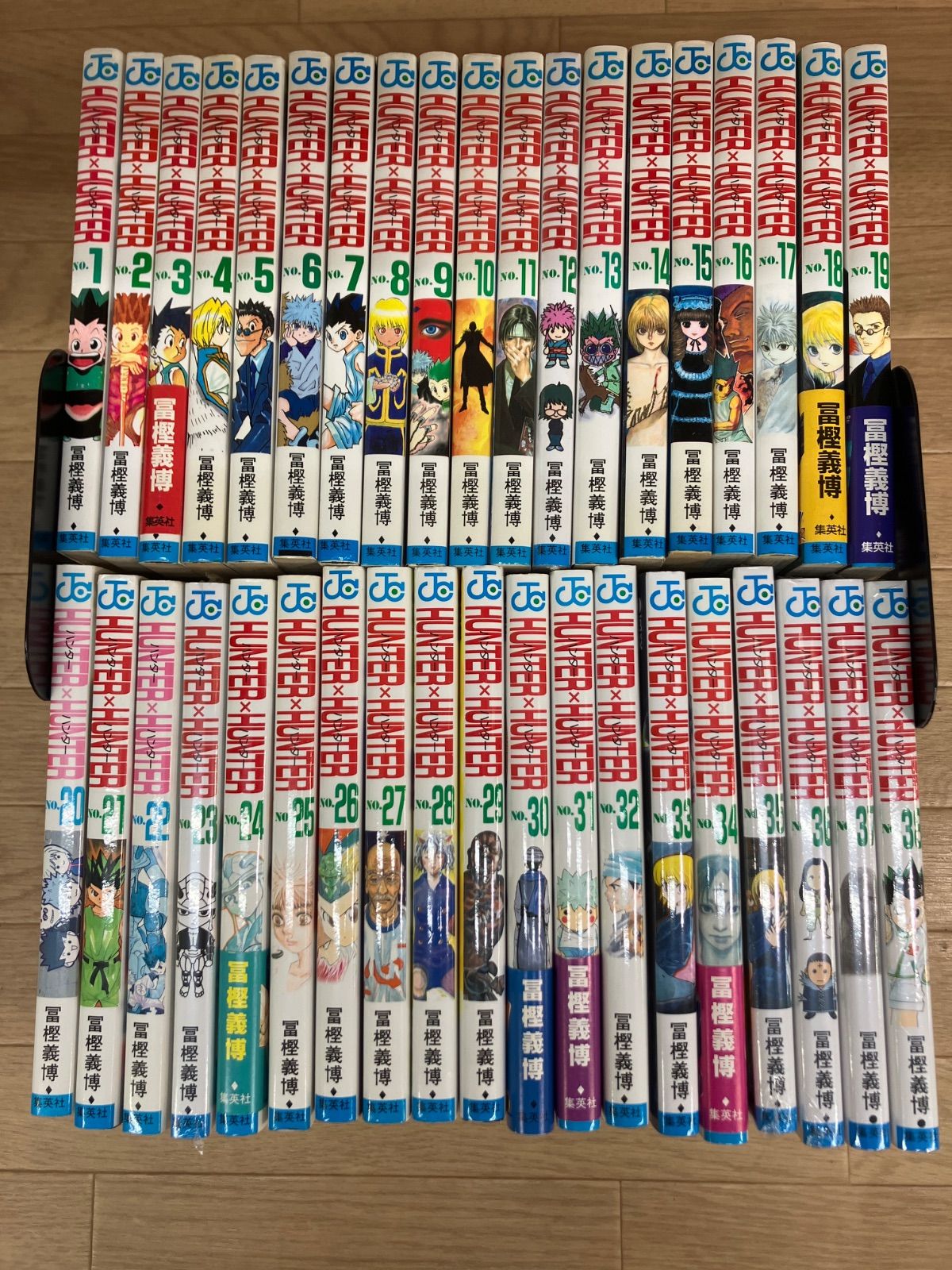 ☆①【未開封6冊】ハンターハンター HUNTER×HUNTER 1~38巻 全巻セット