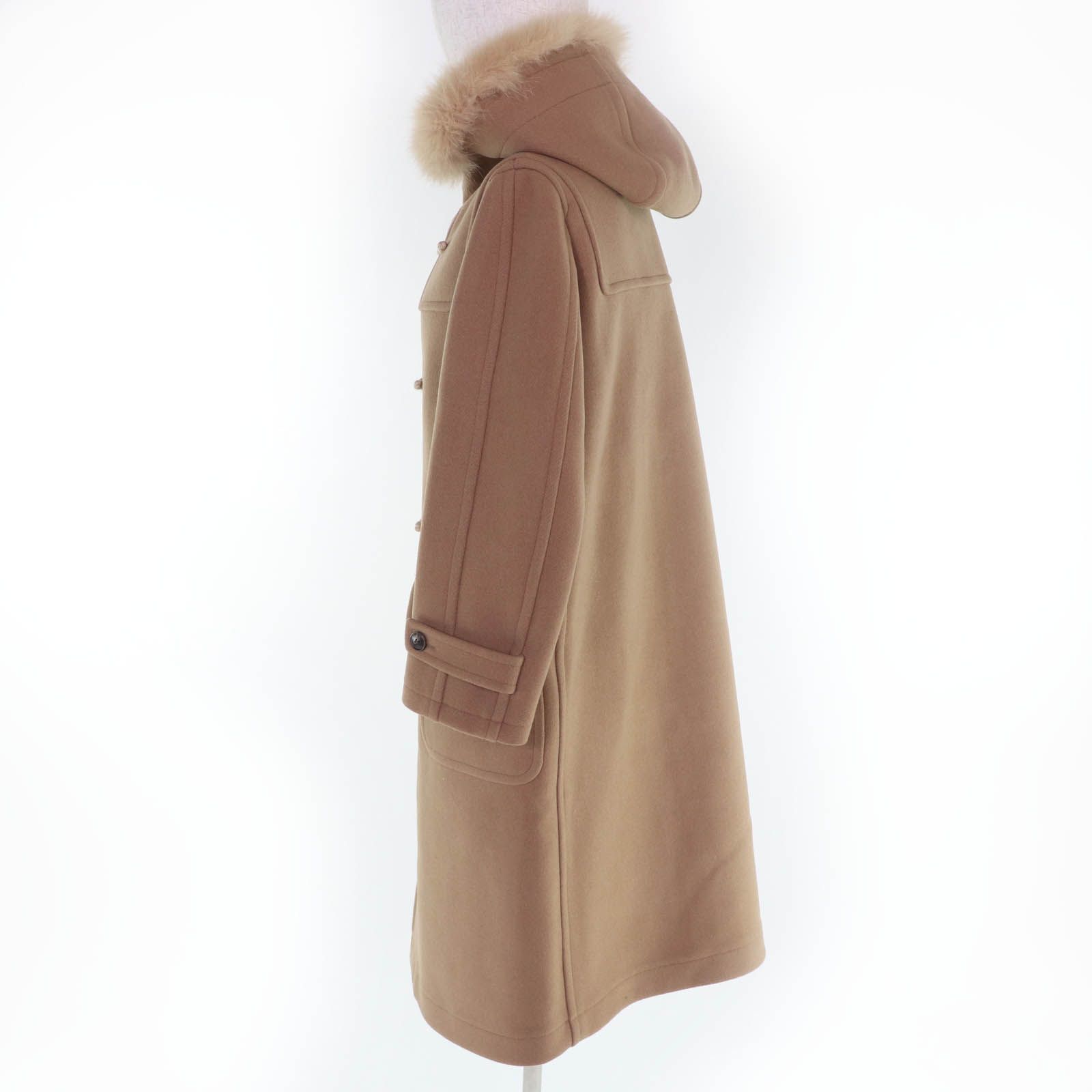 極美品☆DRAWER ドゥロワー 6525-299-0669 ウール100％ フォックス