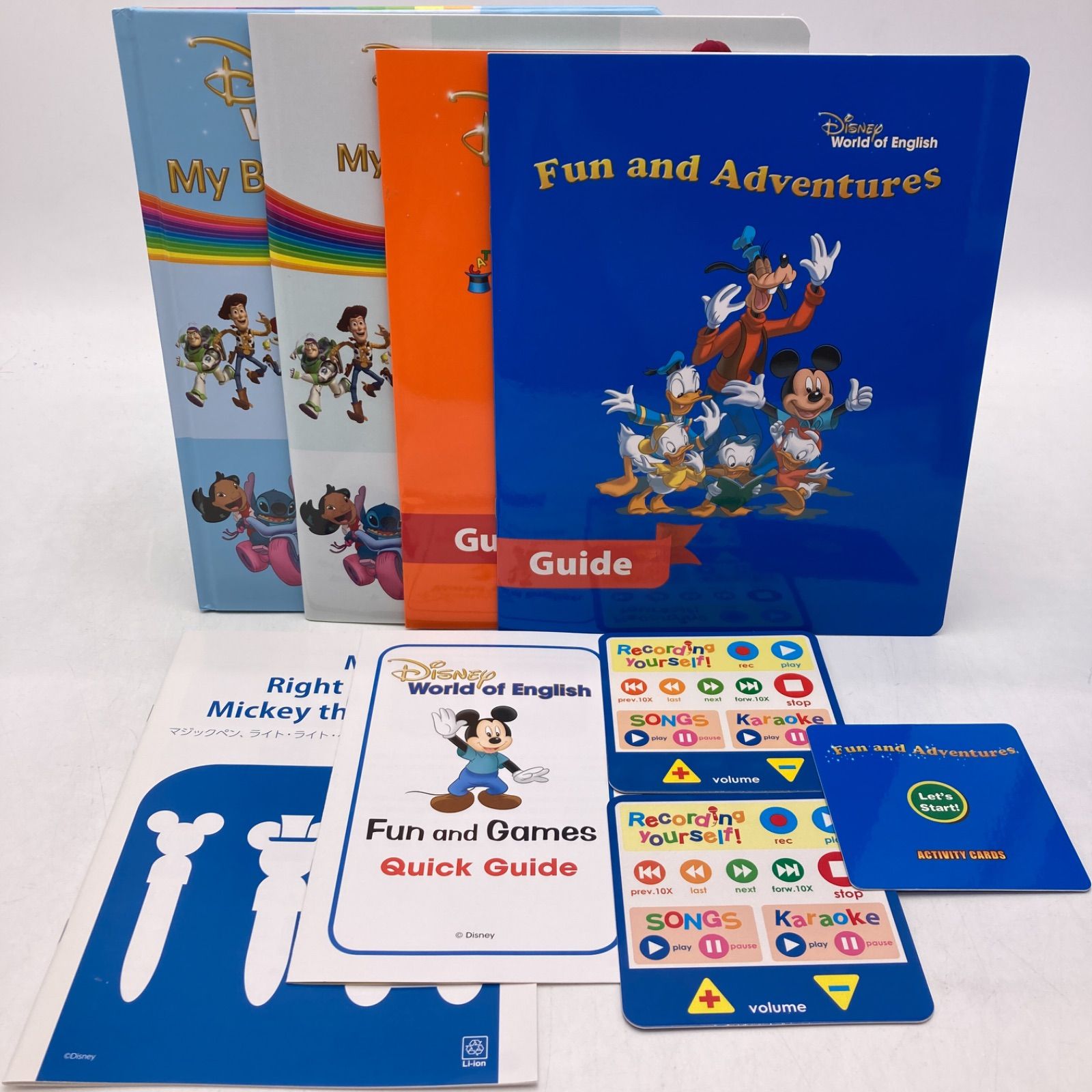 2021年 ミッキーマジックペンセット＆アドベンチャー ディズニー英語
