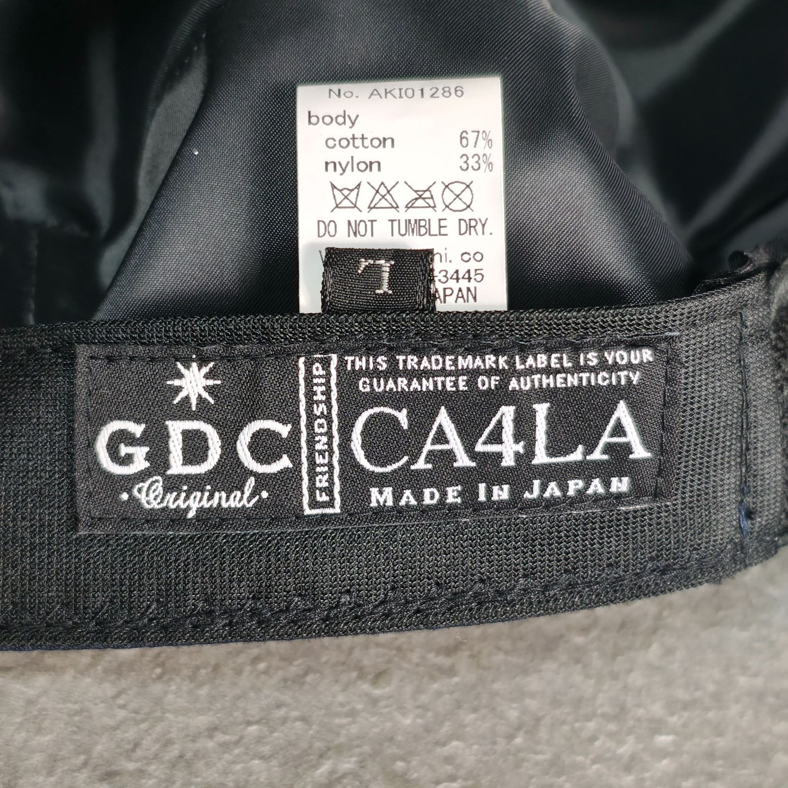 CA4LA GDC Lサイズ コラボ キャスケット マリンキャップ カシラ ジー