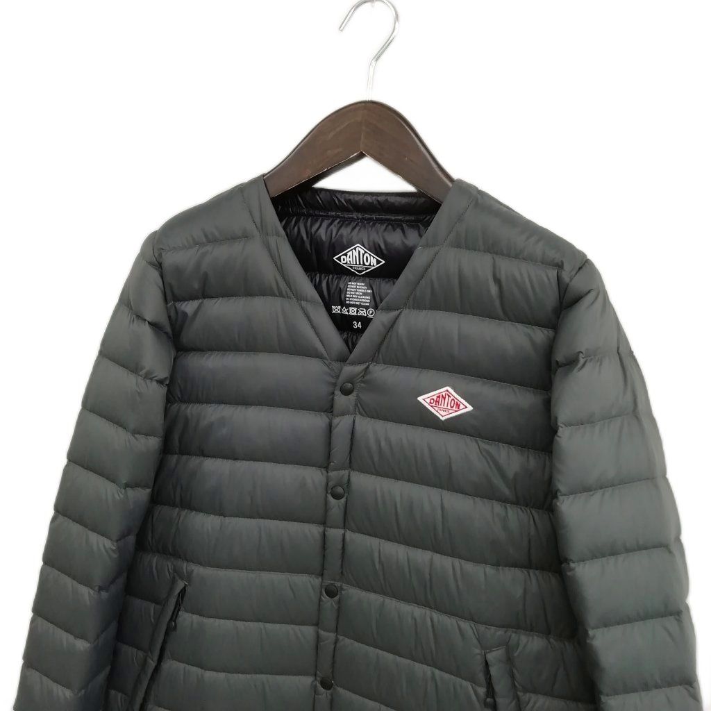 ダントン DANTON JD-8935 V Neck Inner Down Long Jacket インナー