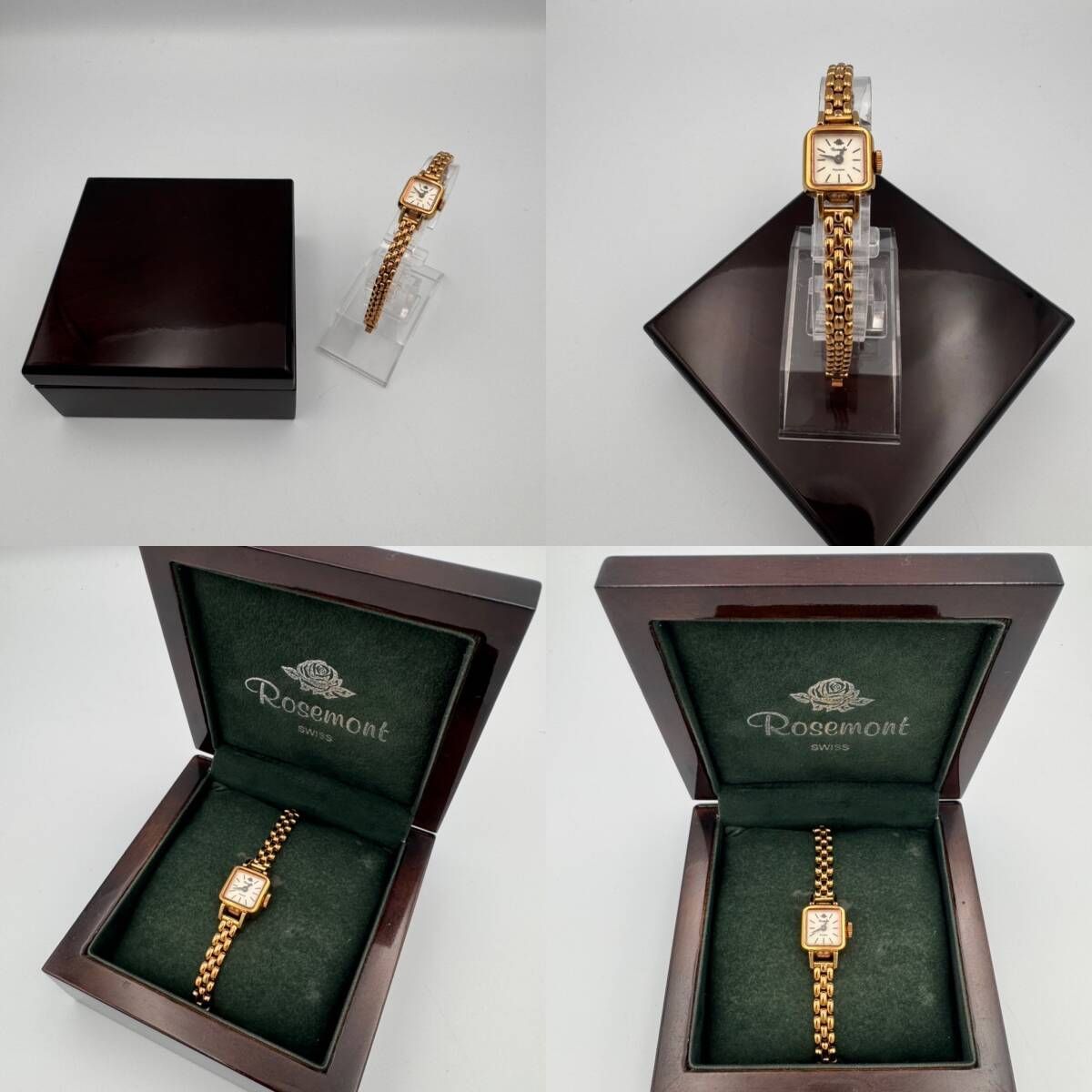 Rosemont ロゼモン 腕時計 レディース ゴールド アンティーク調 スイス