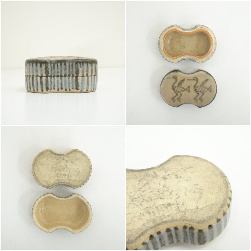 寛山造 鳥香合（共箱） 茶道具 茶道 香道 香道具 おしゃれ かわいい