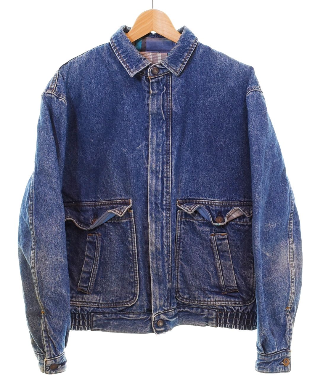 リーバイス　a2 Gジャン　デニムジャケット　メキシコ XL デカパッチ リーバイス Levi's 90s A-2 Type Denim Jacket デニム ジャケット