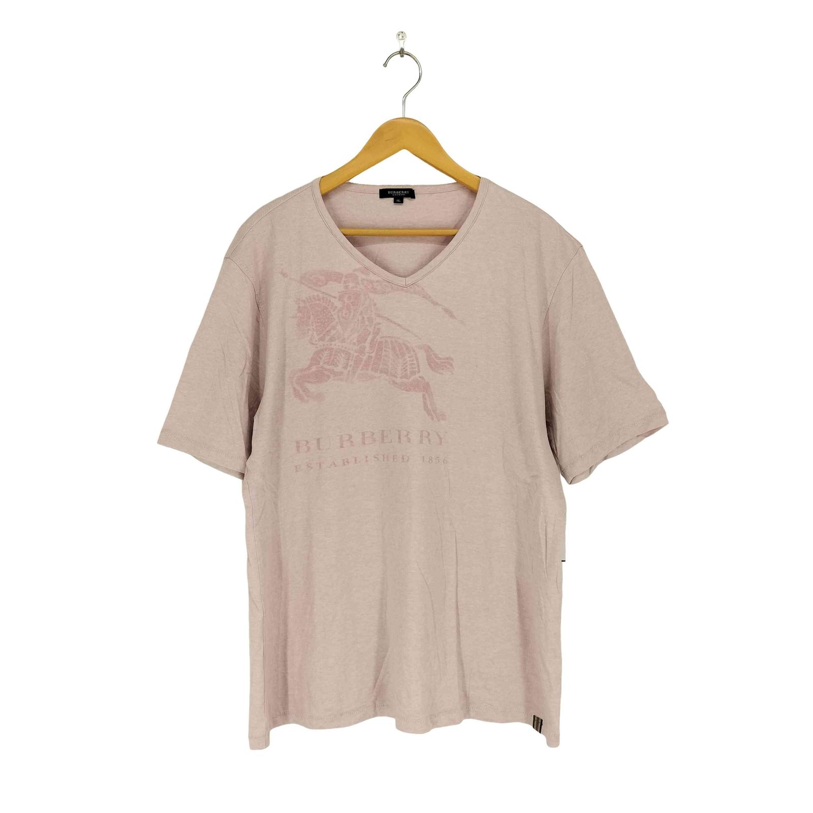 バーバリーロンドン BURBERRY LONDON ホースロゴプリント VネックT