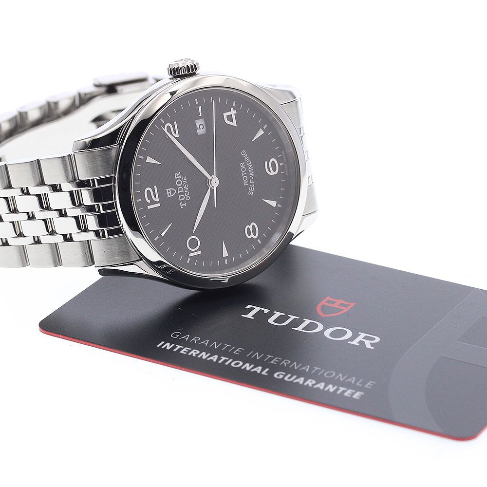  チュードル TUDOR 91550 1926 デイト 自動巻き メンズ 保証書付き_921810 ライトアウター 自動巻き時計 腕時計(アナログ)