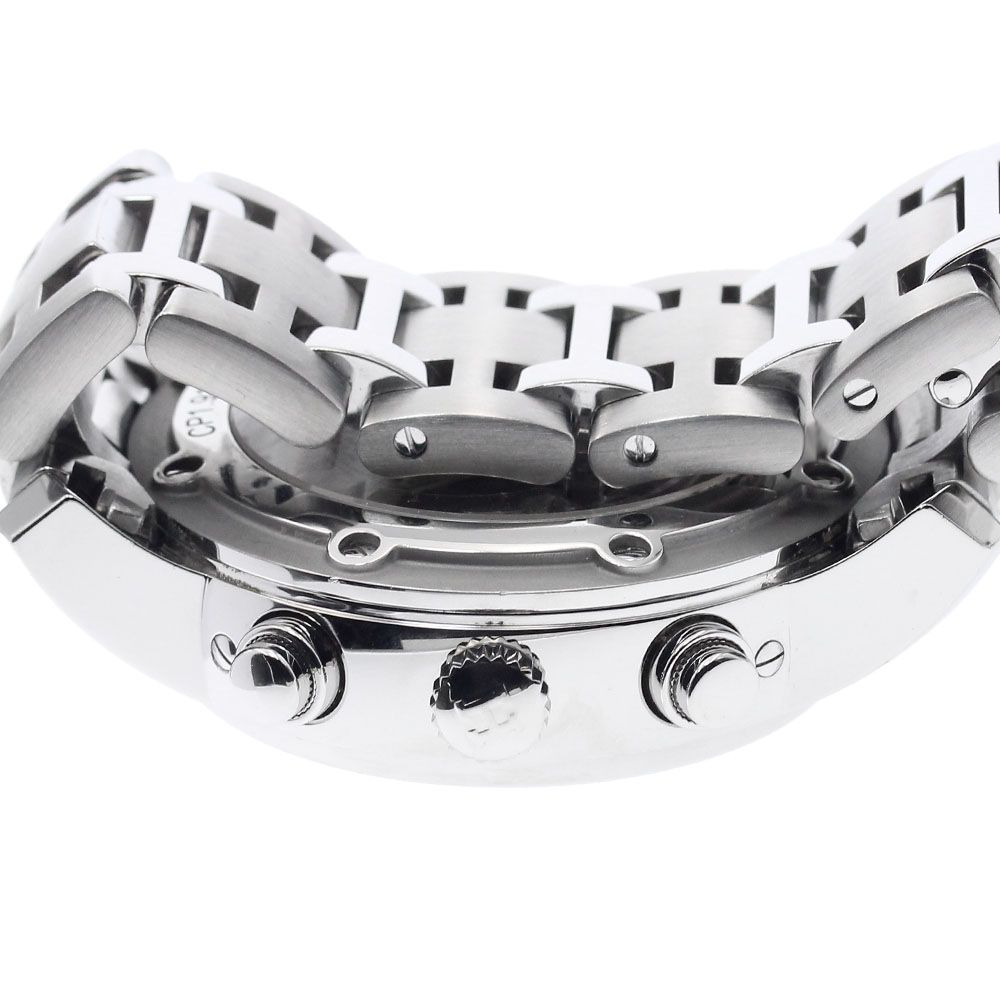  ベルト訳あり エルメス HERMES CP1.910 クリッパー クロノ デイト 自動巻き メンズ _930125 防寒アウター 自動巻き時計 腕時計(アナログ)