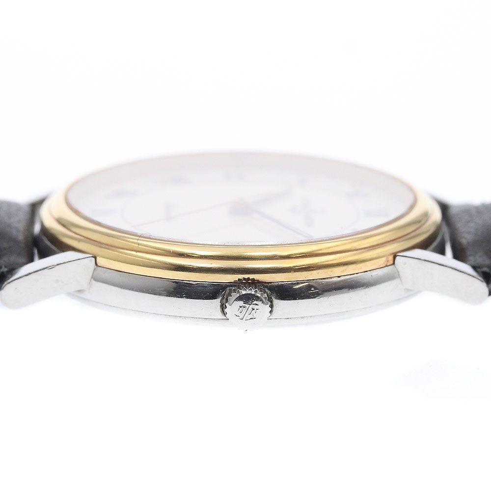  ユリス ナルダン Ulysse Nardin 133-22 サンシアー デイト ベゼルK18YG 自動巻き メンズ _930218 限定デザイン 自動巻き時計 腕時計(アナログ)