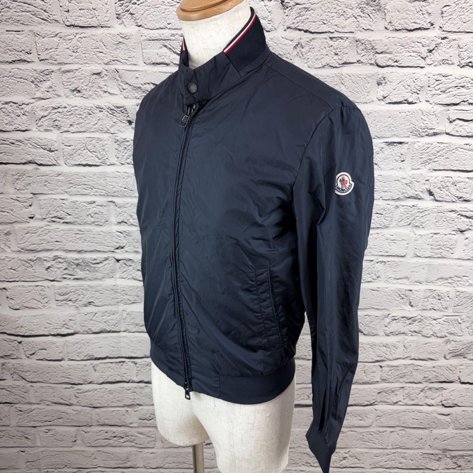 MONCLER モンクレール ジャンパー ナイロン ネイビー サイズ0 