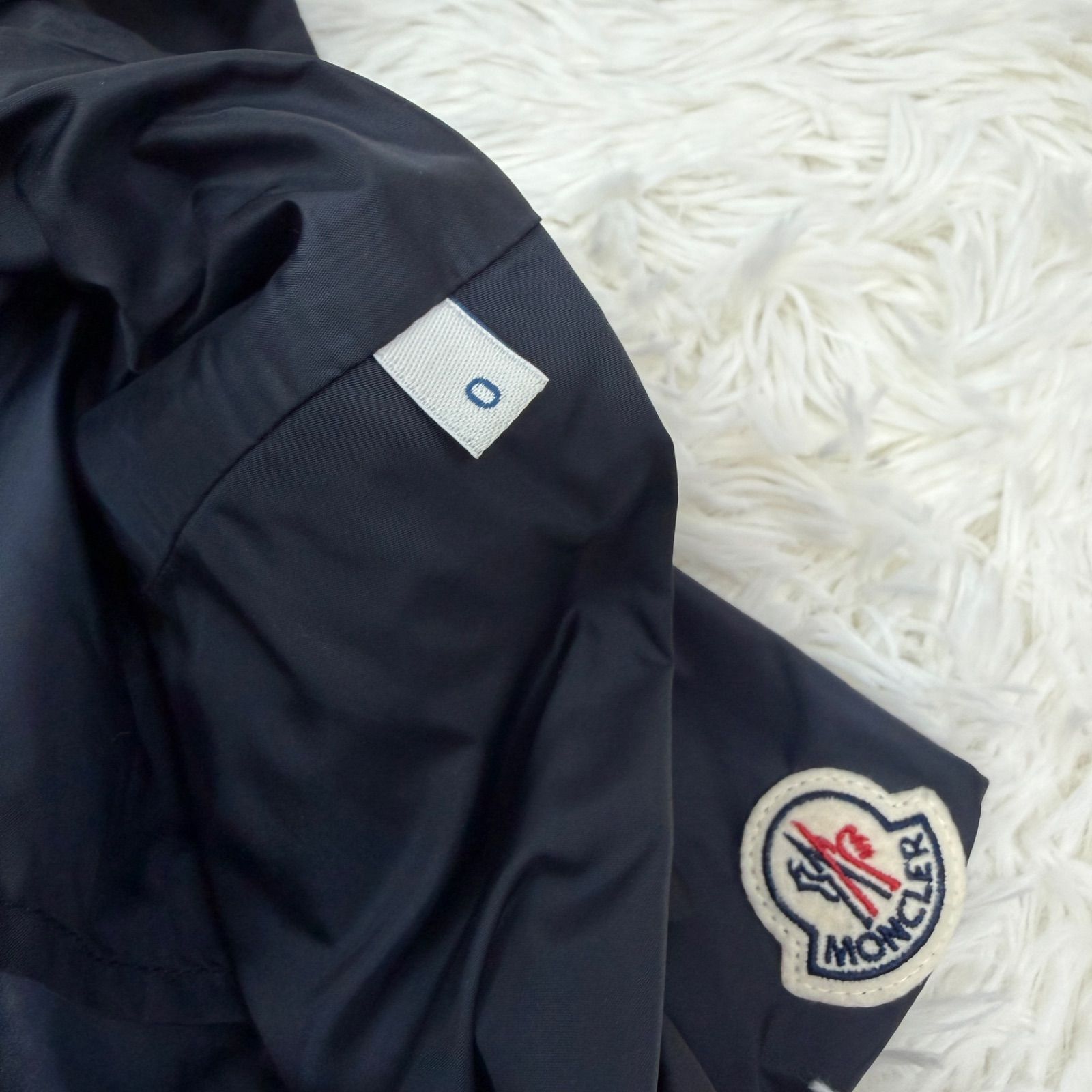 MONCLER モンクレール ジャンパー ナイロン ネイビー サイズ0 