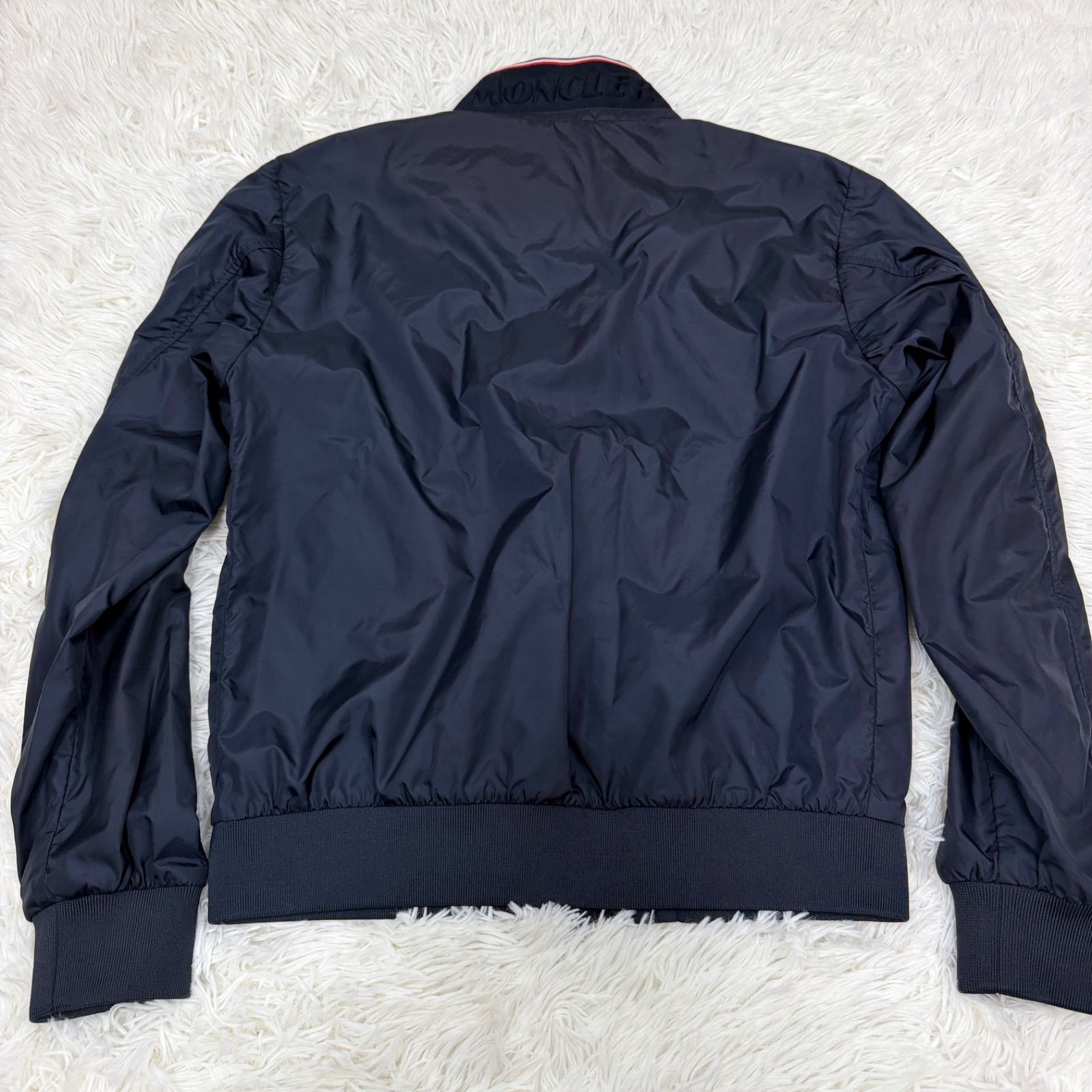 MONCLER モンクレール ジャンパー ナイロン ネイビー サイズ0 