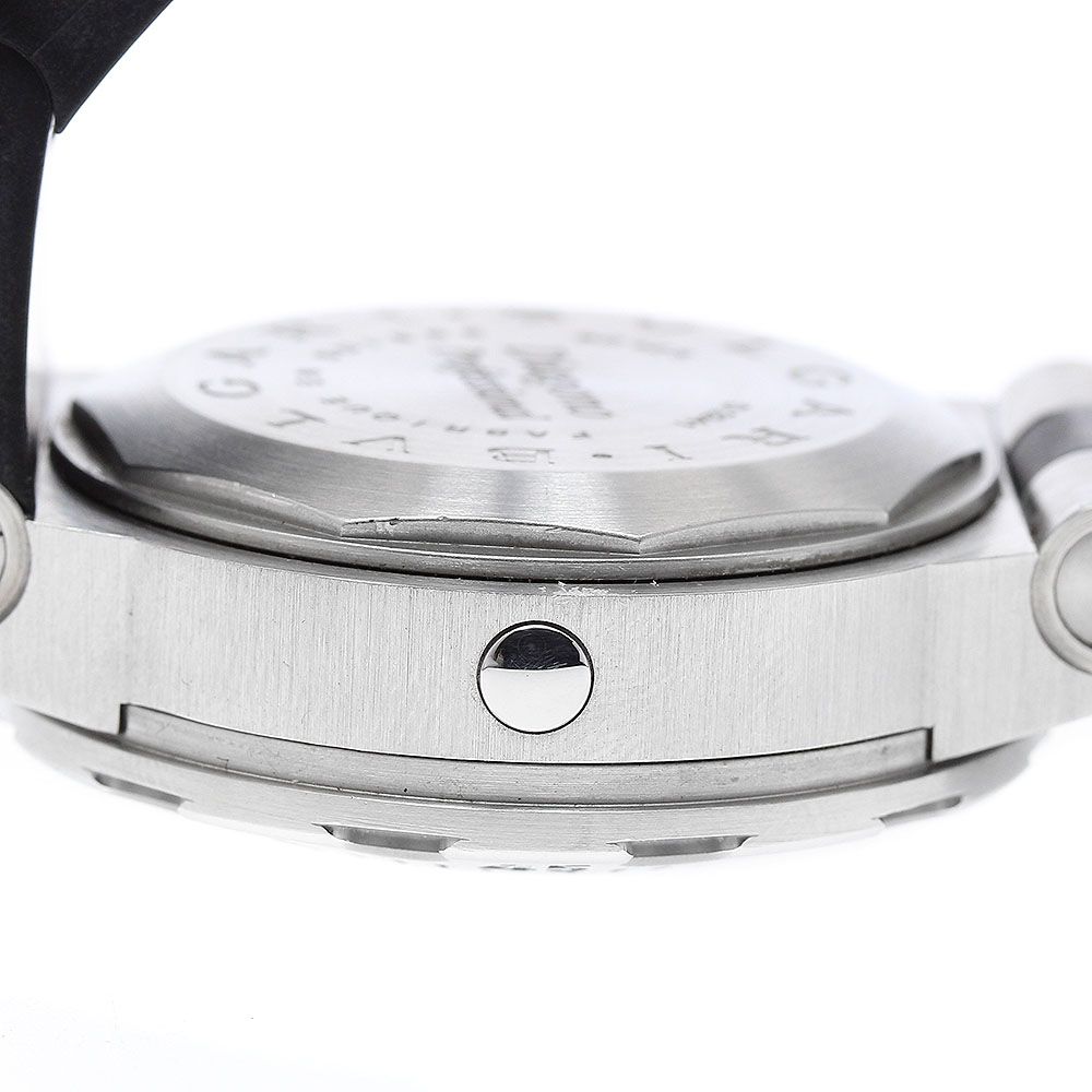  ベルト訳あり ブルガリ BVLGARI SD42S ディアゴノ スクーバ デイト 自動巻き メンズ _932440 カットソー 自動巻き時計 腕時計(アナログ)