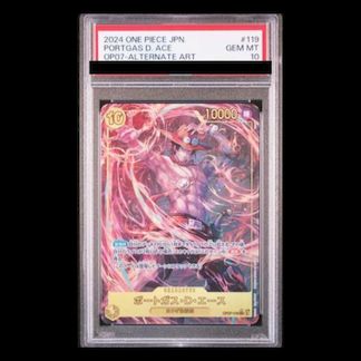 PSA10】ポートガス・D・エース(パラレル) P-SEC OP07-119 1枚 - メルカリ