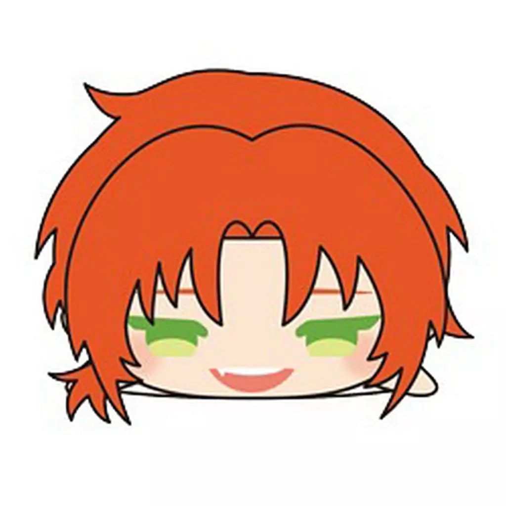 新品】ぬいぐるみマスコット・ぬいぐるみバッジ 月永レオ もちもち