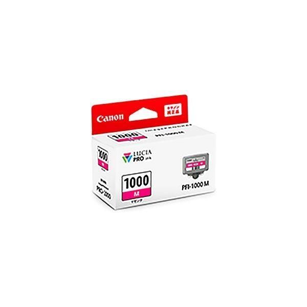 〔純正品〕 Canon キャノン インクカートリッジ/トナーカートリッジ 〔0548C004 PFI-1000M マゼンタ〕
