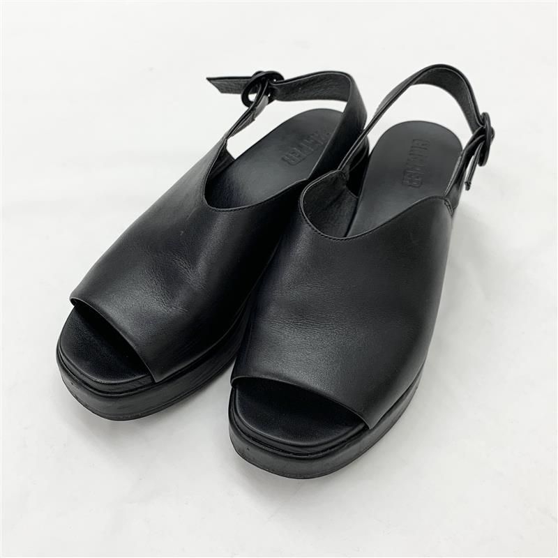 CAMPER カンペール MISIA レザーバックストラップオープントゥ