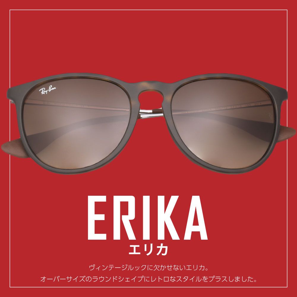 レイバン サングラス 交換レンズ エリカ RAYBAN ERIKA LENS ZERO TECH