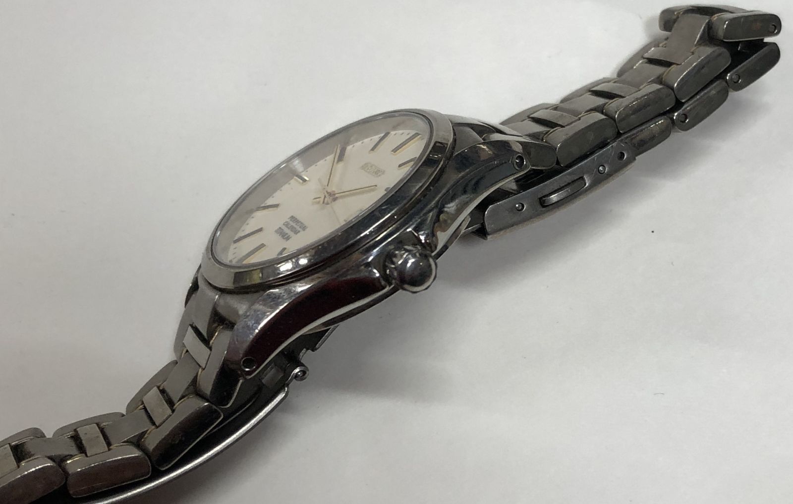 ◇SEIKO セイコー 腕時計 8F32-0400 パーペチュアルカレンダー チタン 