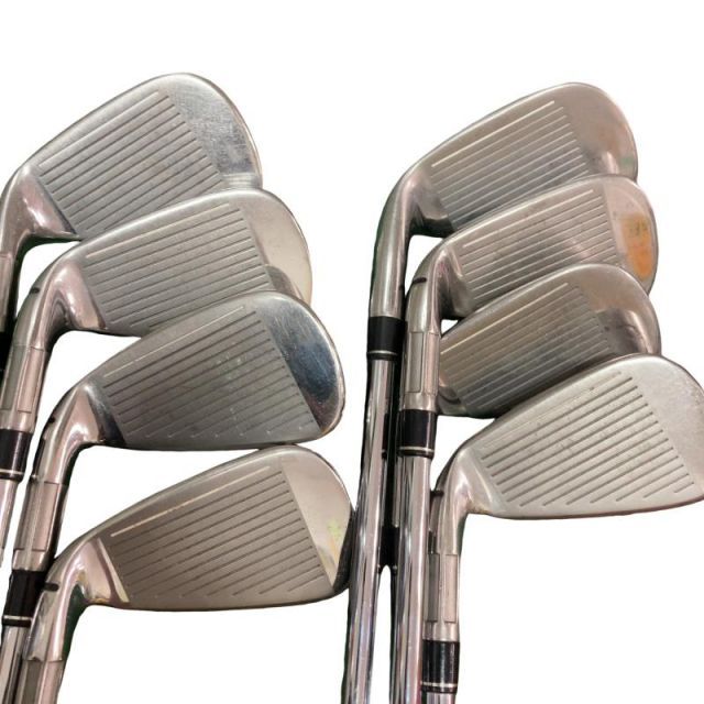 中古】 テーラーメイド M6 8S アイアンセット IR RE-AX 85 STEEL