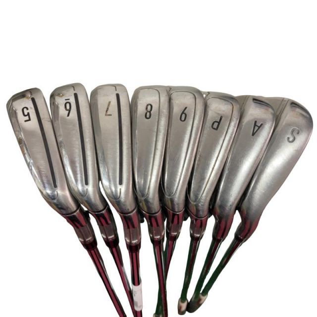 中古】 テーラーメイド M6 8S アイアンセット IR RE-AX 85 STEEL