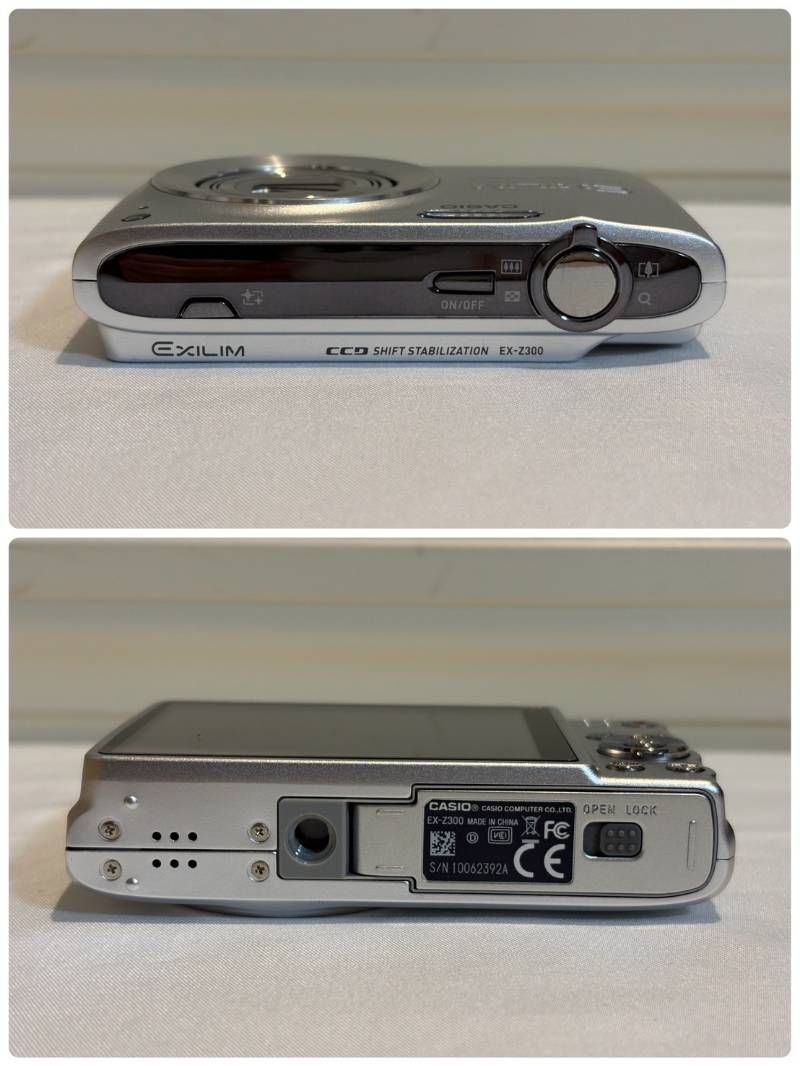 CASIO EXILIM ZOOM EX-Z300 コンパクトデジタルカメラ デジカメ