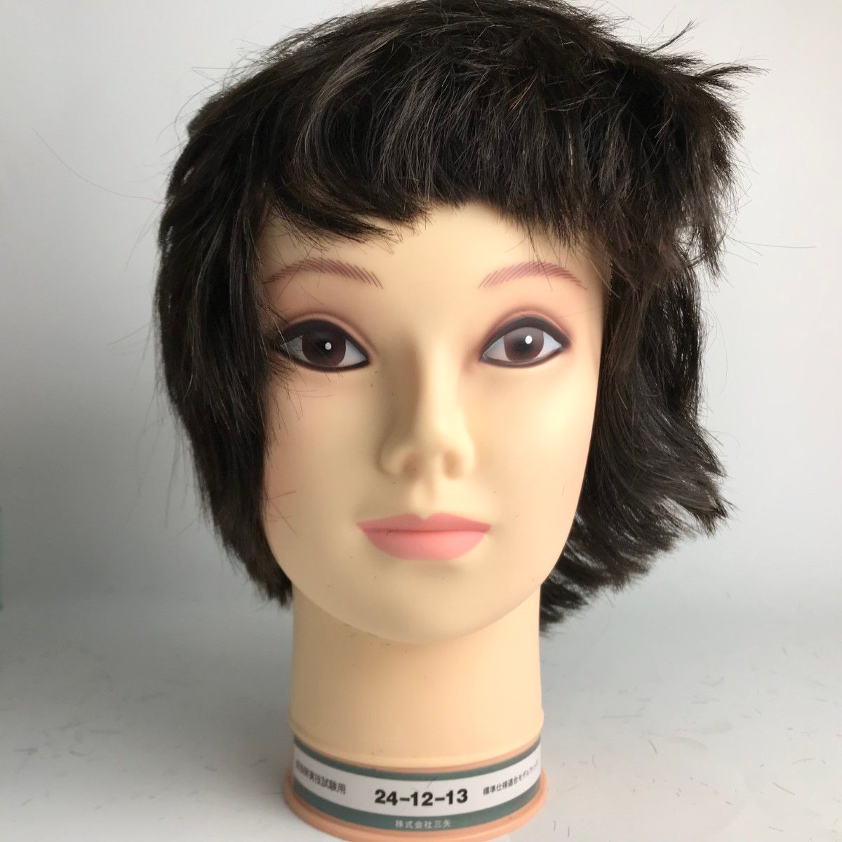 □□ 標準仕様適合モデルウィッグ まとめ12個 美容師実技試験用 株式