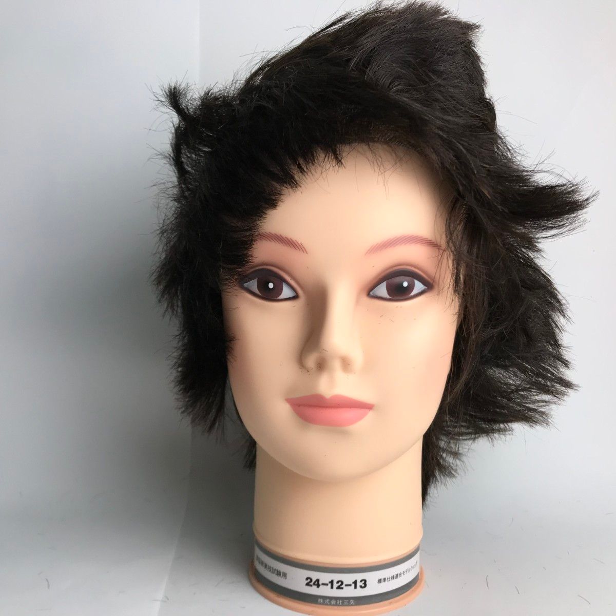 □□ 標準仕様適合モデルウィッグ まとめ12個 美容師実技試験用 株式